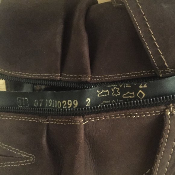 Remonte Dorndorf Ankle Boots Brown Lined Leather Slouch Style 2" Heel US Size 10 - Picture 10 of 15